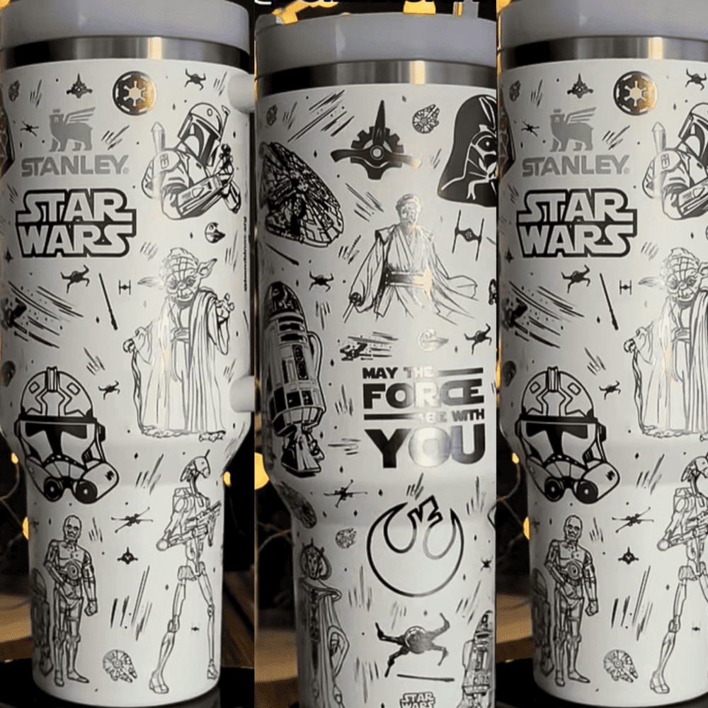 Exclusivo: Garrafa Térmica 1.2L Edição Especial SW Customizada Gravação Laser + *BRINDE 1x Chaveiro Exclusivo* - EDIÇÃO LIMITADA