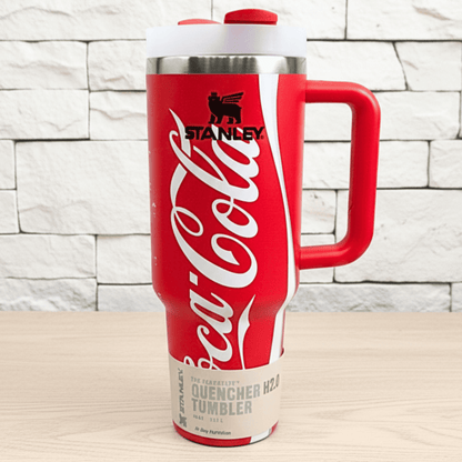 Exclusivo: Garrafa Térmica 1.2L Customizada Edição Especial Cola + *BRINDE 1x Chaveiro Exclusivo* - EDIÇÃO LIMITADA