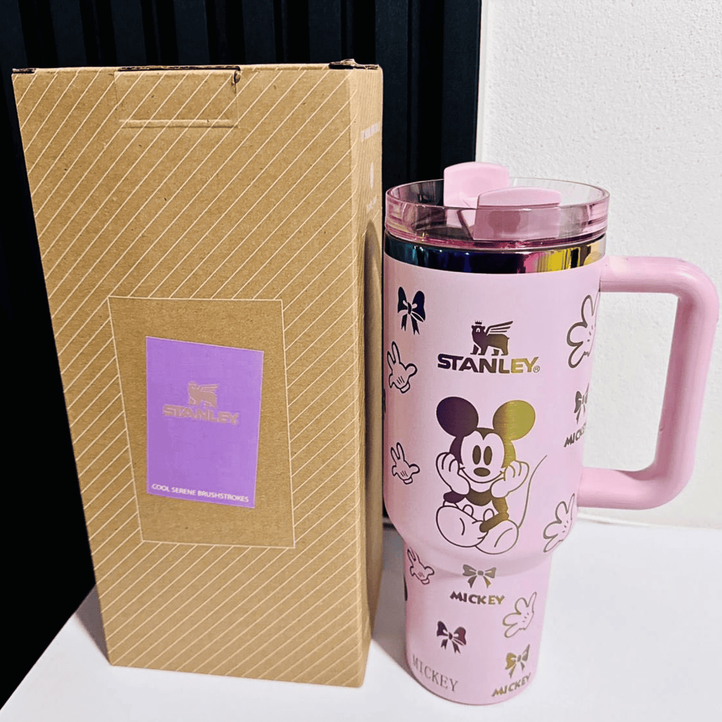 Exclusivo: Garrafa Térmica 1.2L Edição Especial Mickey Minnie Donald Customizada Gravação Laser + *BRINDE 1x Chaveiro Exclusivo* - EDIÇÃO LIMITADA