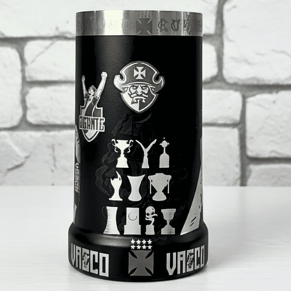 Exclusivo: Caneca Térmica 710ml Edição Especial Vasco Customizada Gravação Laser + *BRINDE 1x Chaveiro Exclusivo* - EDIÇÃO LIMITADA