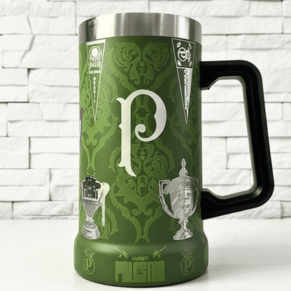 Exclusivo: Caneca Térmica 710ml Edição Especial Verdão Customizada Gravação Laser + *BRINDE 1x Chaveiro Exclusivo* - EDIÇÃO LIMITADA