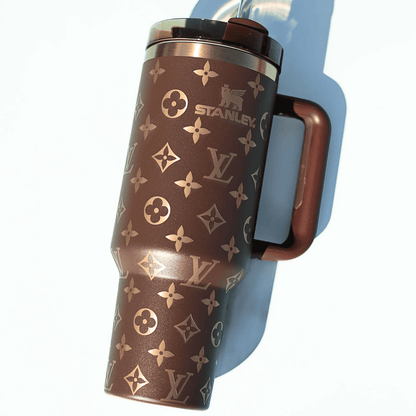 Exclusivo: Garrafa Térmica 1.2L Edição Luxo Especial LVT Customizada Gravação Laser + *BRINDE 1x Chaveiro Exclusivo* - EDIÇÃO LIMITADA