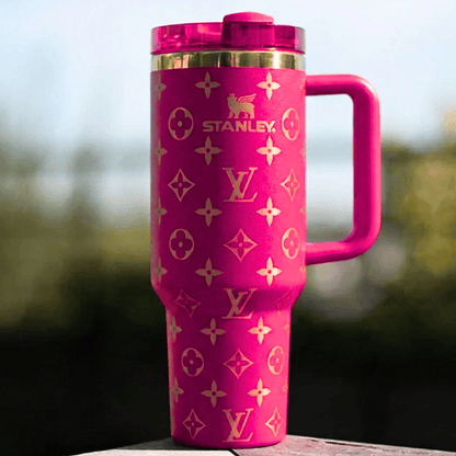 Exclusivo: Garrafa Térmica 1.2L Edição Luxo Especial LVT Customizada Gravação Laser + *BRINDE 1x Chaveiro Exclusivo* - EDIÇÃO LIMITADA