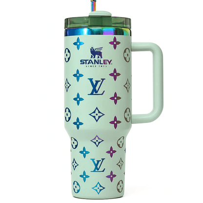 Exclusivo: Garrafa Térmica 1.2L Edição Luxo Especial LVT Customizada Gravação Laser + *BRINDE 1x Chaveiro Exclusivo* - EDIÇÃO LIMITADA