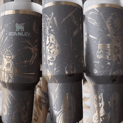 Exclusivo: Garrafa Térmica 1.2L Edição Especial SW Customizada Gravação Laser + *BRINDE 1x Chaveiro Exclusivo* - EDIÇÃO LIMITADA