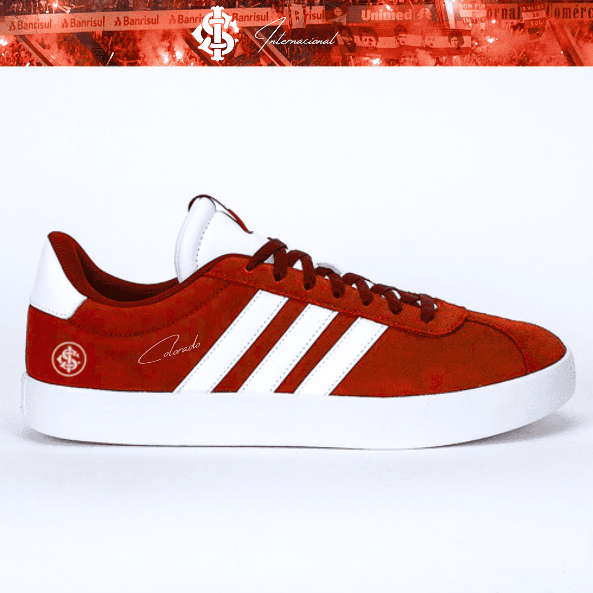 Exclusivo: Tênis Grand Court e VL Court 3.0 Signature Customizado do Inter Colorado + *BRINDE 1x Caneca Oficial* - EDIÇÃO LIMITADA