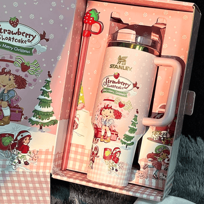 Exclusivo: Garrafa Térmica 1.2L Edição Especial Moranguinho Caixa Customizada + *BRINDE 1x Chaveiro Exclusivo* - EDIÇÃO LIMITADA