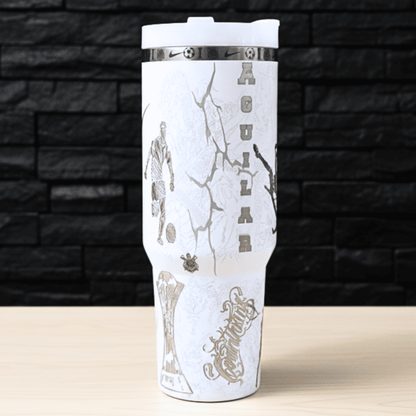 Exclusivo: Garrafa Térmica 1.2L Edição Especial Timão Customizada Gravação Laser + *BRINDE 1x Chaveiro Exclusivo* - EDIÇÃO LIMITADA