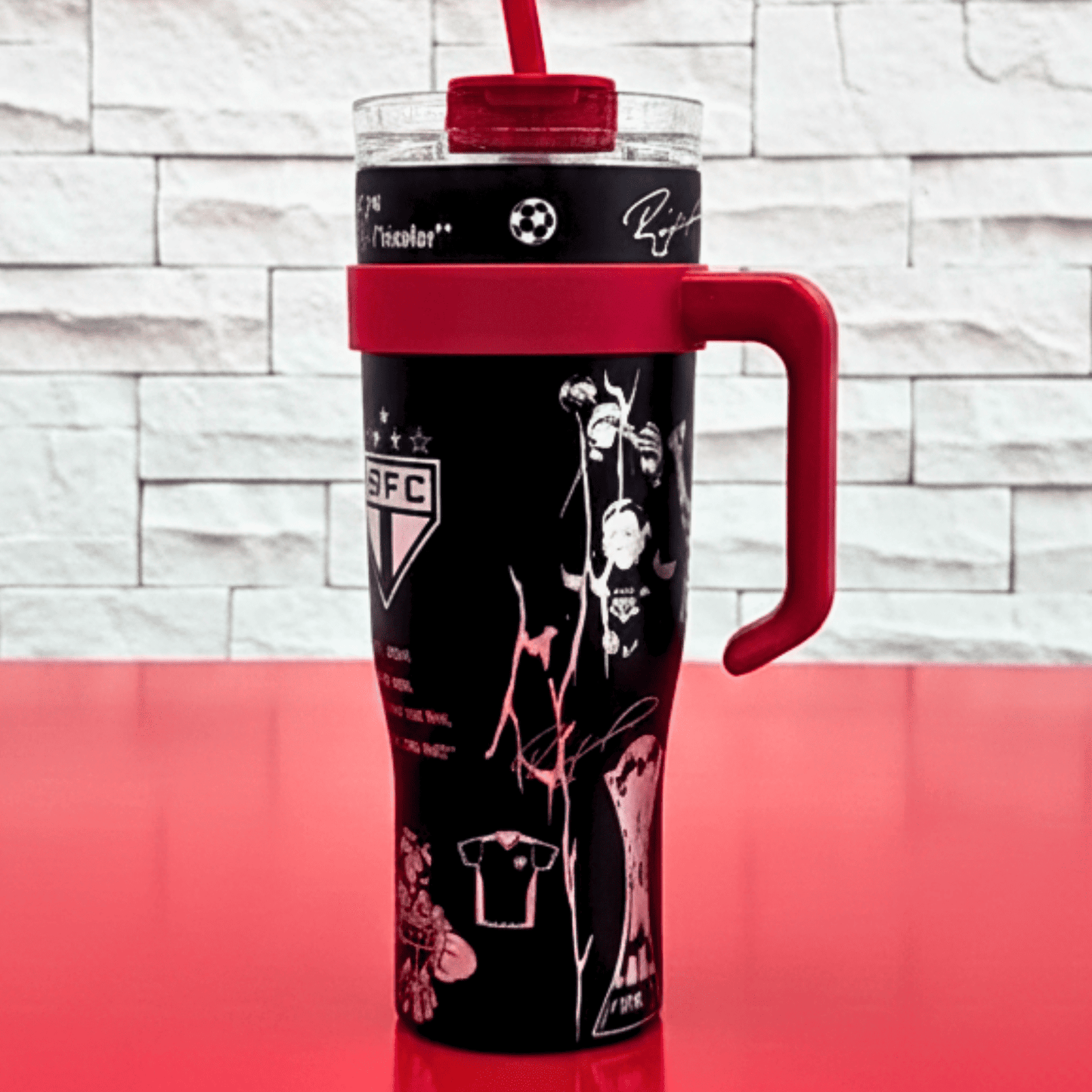 Exclusivo: Garrafa Térmica 1.2L Edição Especial São Paulo Customizada Gravação Laser + *BRINDE 1x Chaveiro Exclusivo* - EDIÇÃO LIMITADA