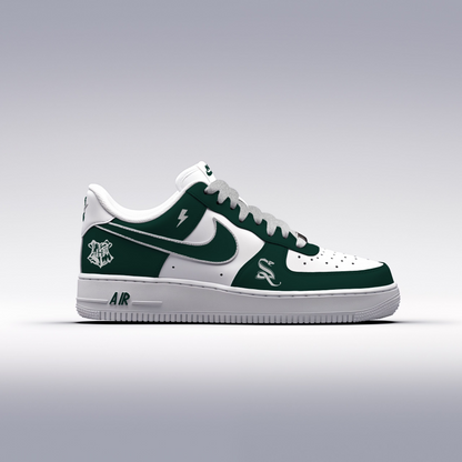 Exclusivo: Tênis NK Air Force e Dunk Low White Customizados de HP + *BRINDE 1x Caneca Oficial* - EDIÇÃO LIMITADA