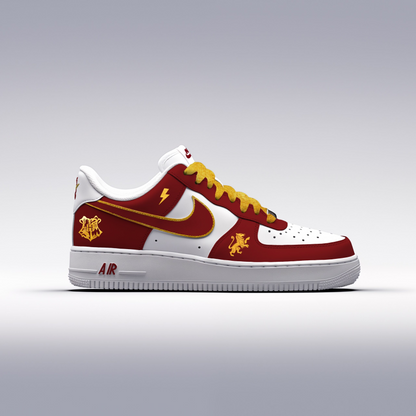 Exclusivo: Tênis NK Air Force e Dunk Low White Customizados de HP + *BRINDE 1x Caneca Oficial* - EDIÇÃO LIMITADA