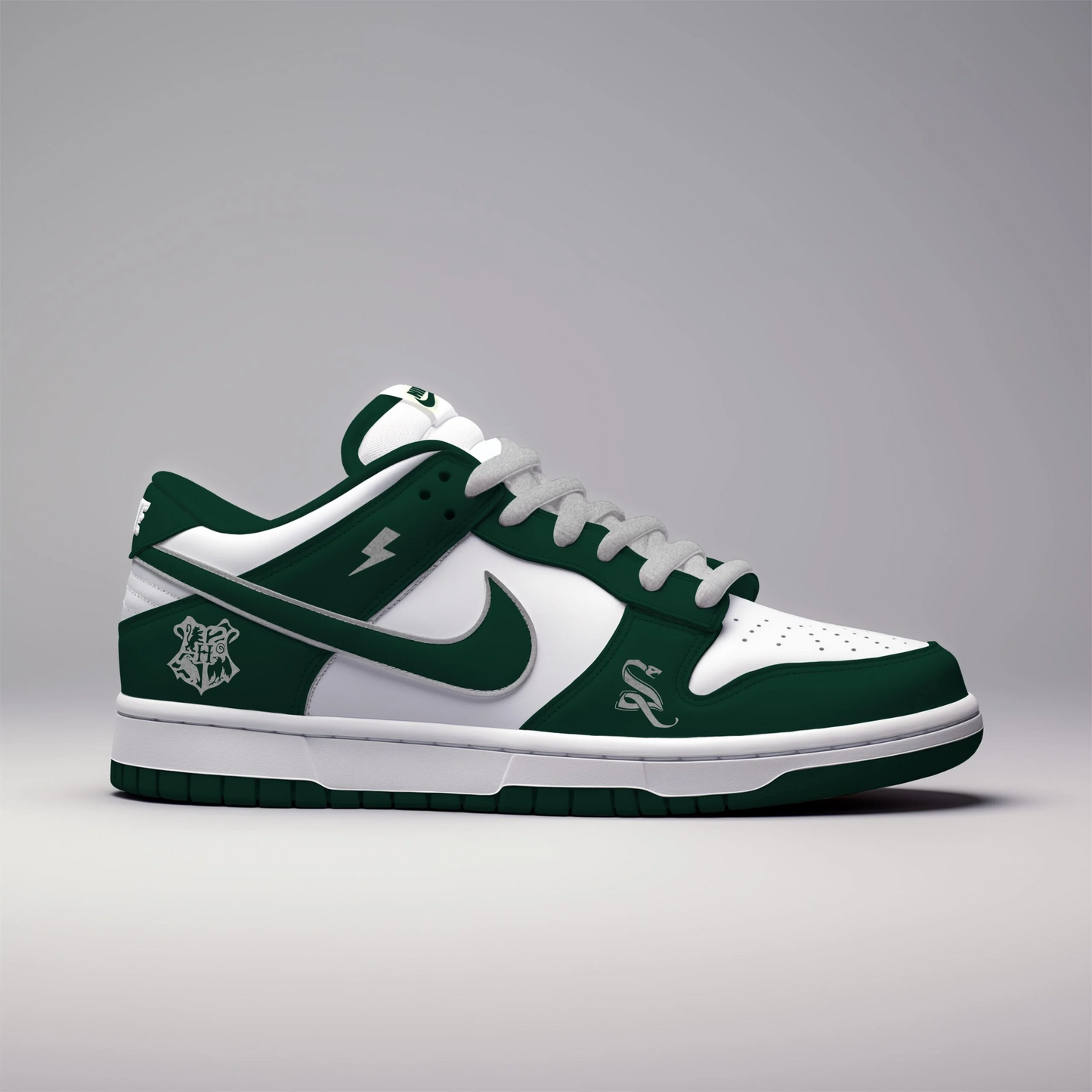 Exclusivo: Tênis NK Air Force e Dunk Low White Customizados de HP + *BRINDE 1x Caneca Oficial* - EDIÇÃO LIMITADA