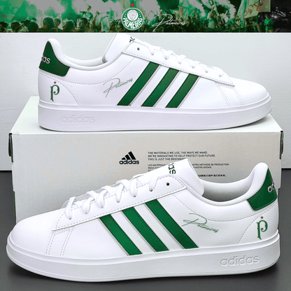 Exclusivo: Tênis Grand Court e VL Court 3.0 Signature Customizado Verdão Palestra Itália + *BRINDE 1x Caneca Oficial* - EDIÇÃO LIMITADA