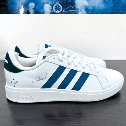 Exclusivo: Tênis Grand Court e VL Court 3.0 Signature Nova Versão Customizada do Cruzeiro + *BRINDE 1x Caneca* - EDIÇÃO LIMITADA
