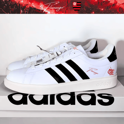 Exclusivo: Tênis Grand Court e VL Court 3.0 Signature Nova Versão Customizada do Mengão + *BRINDE 1x Caneca* - EDIÇÃO LIMITADA