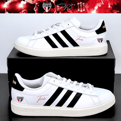Exclusivo: Tênis Grand Court e VL Court 3.0 Signature Nova Versão Customizada do São Paulo + *BRINDE 1x Caneca* - EDIÇÃO LIMITADA