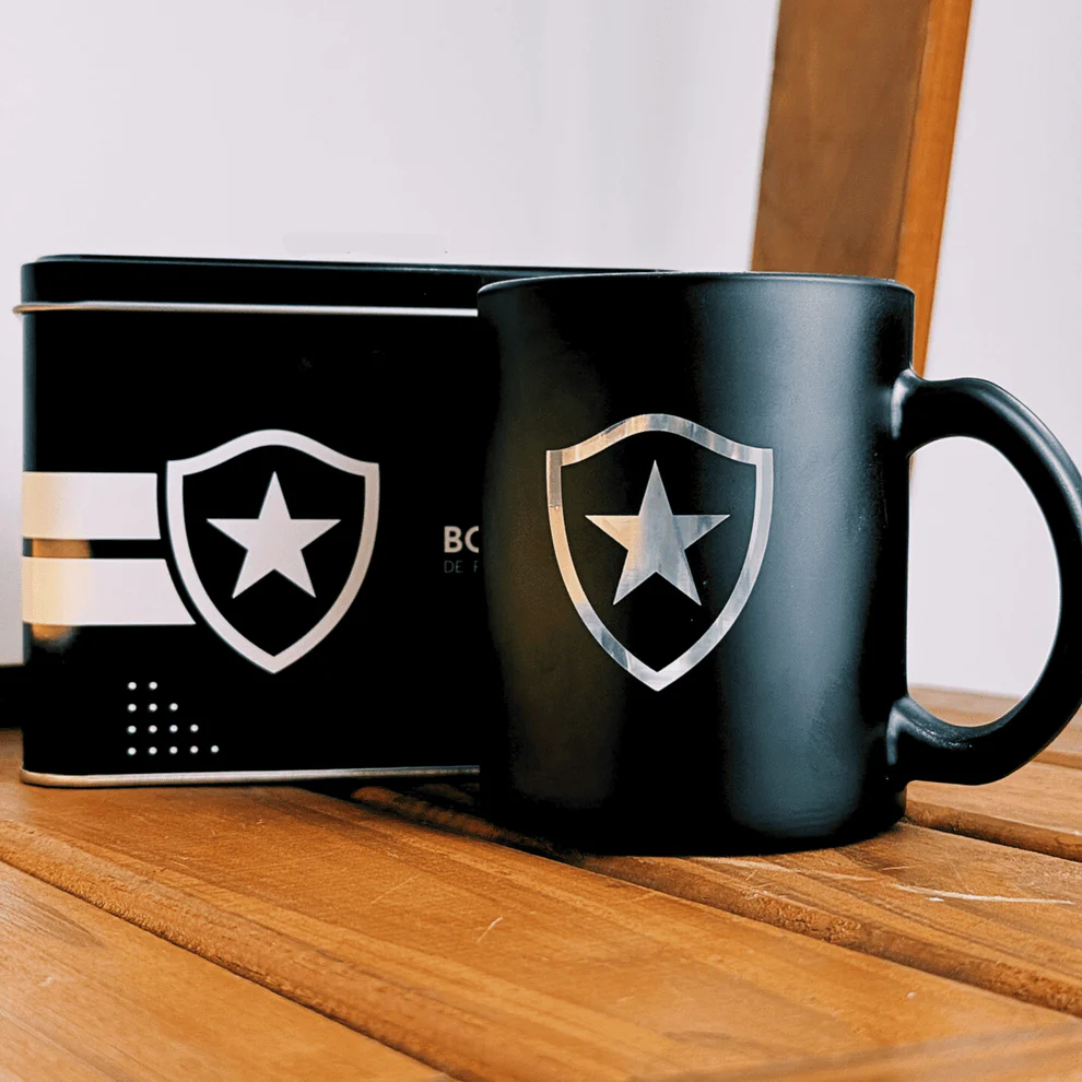 Exclusivo: Quadro de Medalhas Botafogo Multicampeão 2024 Brasileirão e Libertadores Moldura de Madeira 33x33cm + *BRINDE 1x Caneca* - EDIÇÃO LIMITADA