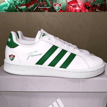 Exclusivo: Tênis Grand Court e VL Court 3.0 Signature Customizado do Fluzão + *BRINDE 1x Caneca Oficial* - EDIÇÃO LIMITADA