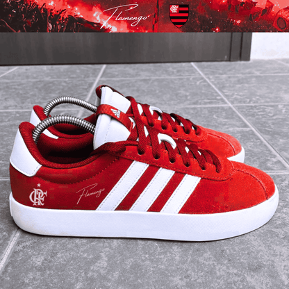 Exclusivo: Tênis Grand Court e VL Court 3.0 Signature Customizado do Mengão CRF + *BRINDE 1x Caneca Oficial* - EDIÇÃO LIMITADA